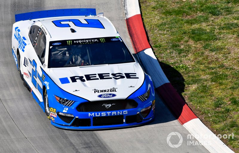 Brad Keselowski, Team Penske, Ford Mustang Reese/DrawTite