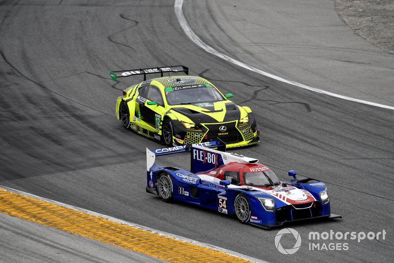 #54 CORE autosport Nissan DPi, DPi: Jonathan Bennett, Colin Braun, Romain Dumas, Loic Duval, #12 AIM Vasser Sullivan Lexus RC F GT3, GTD: Frank Montecalvo, Townsend Bell, Aaron Telitz, Jeff Segal