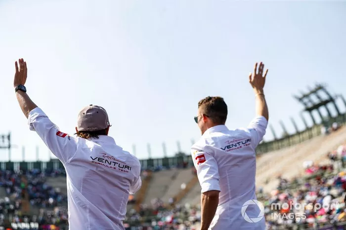 Felipe Massa, Venturi Formula E, Venturi VFE05 y Edoardo Mortara  Venturi Formula E, Venturi VFE05 