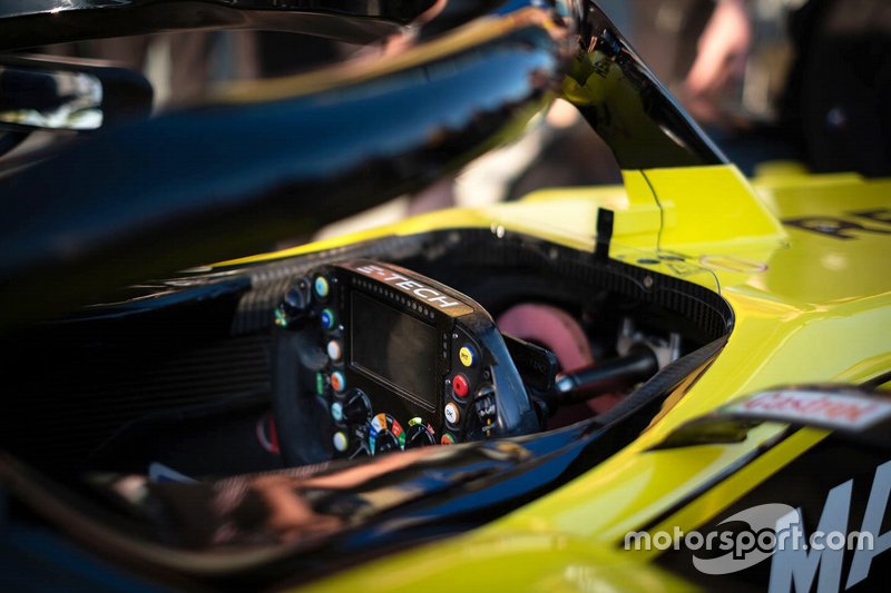 Renault F1 Team R.S.19, direksiyon detay