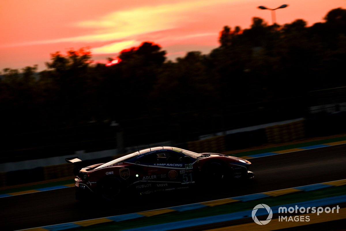 #51 AF Corse Ferrari 488 GTE EVO: Alessandro Pier Guidi, James Calado, Daniel Serra