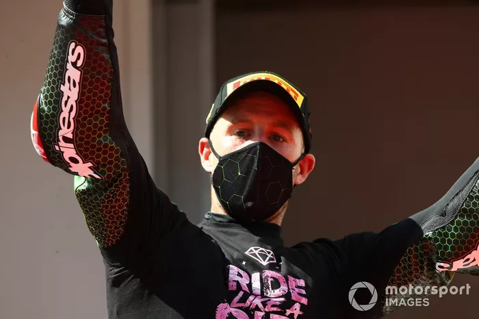 Podio: Ganador Jonathan Rea, Kawasaki Racing Team