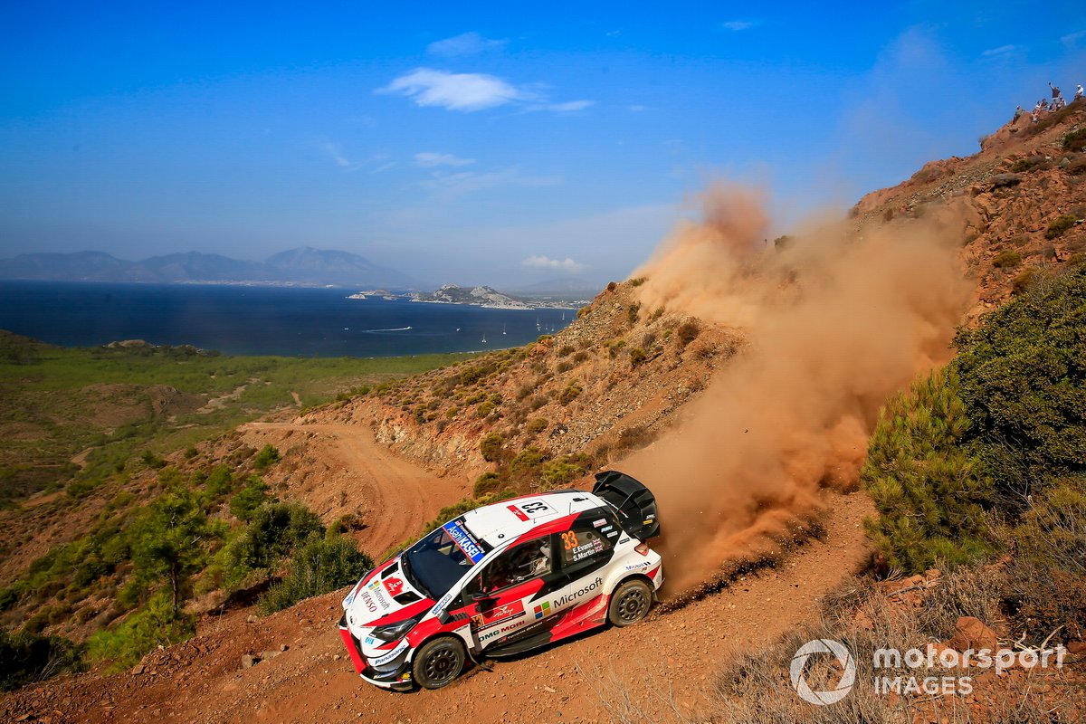 Elfyn Evans, Scott Martin, Toyota Gazoo Racing WRT Toyota Yaris WRC