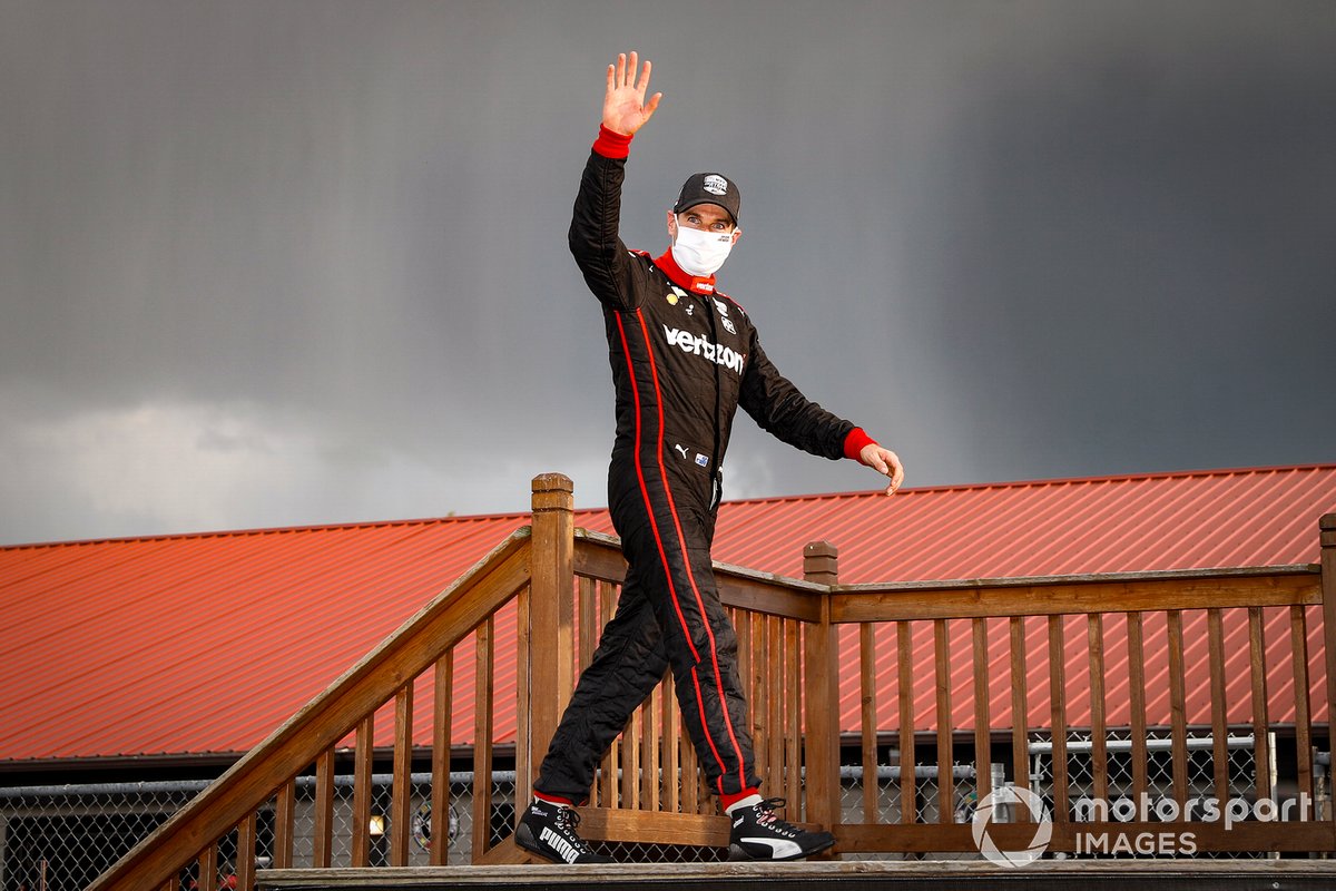 Podio: ganador Will Power, Team Penske Chevrolet
