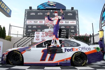 Race Winner Denny Hamlin, Joe Gibbs Racing, Toyota Camry