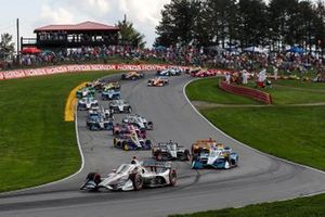 Will Power, Team Penske Chevrolet leads the field