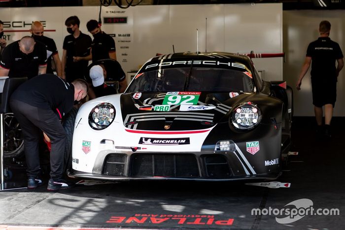 #92 Porsche GT Team - Porsche 911 RSR - 19: Michael Christensen, Kevin Estre, Laurens Vanthoor