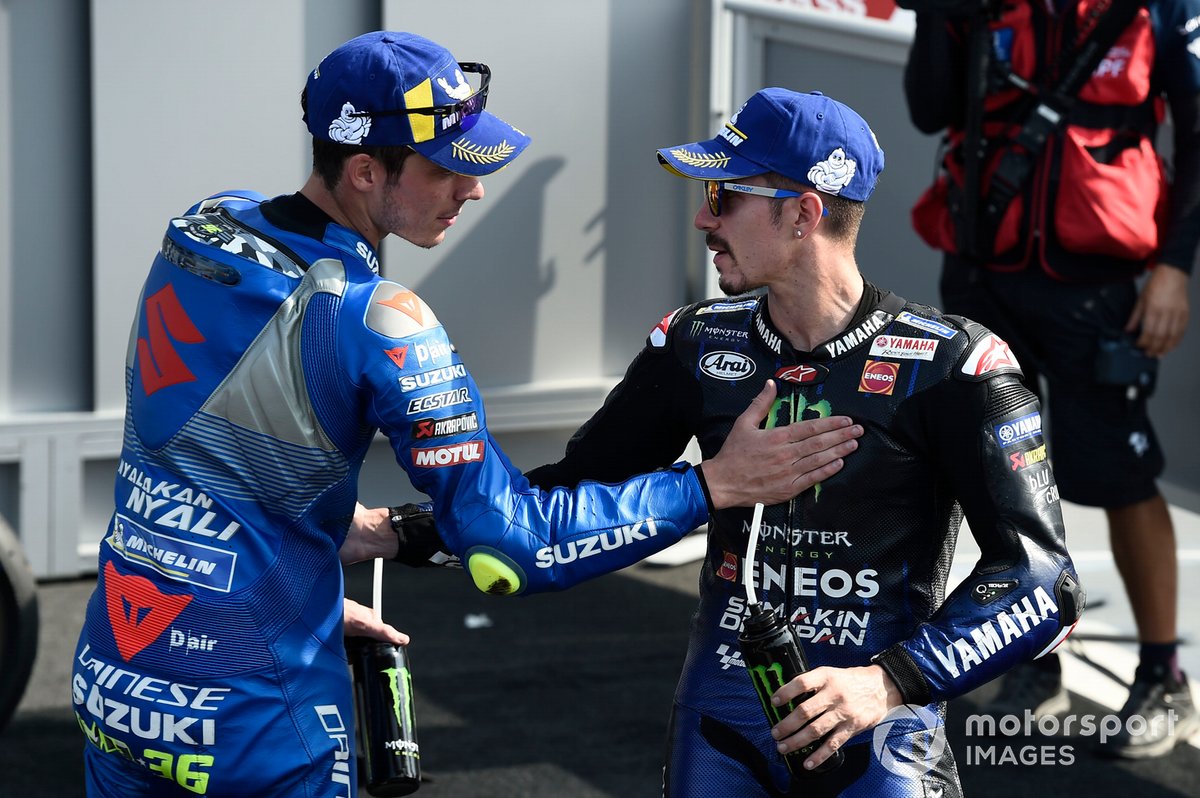 Maverick Vinales, Yamaha Factory Racing, Joan Mir, Team Suzuki MotoGP