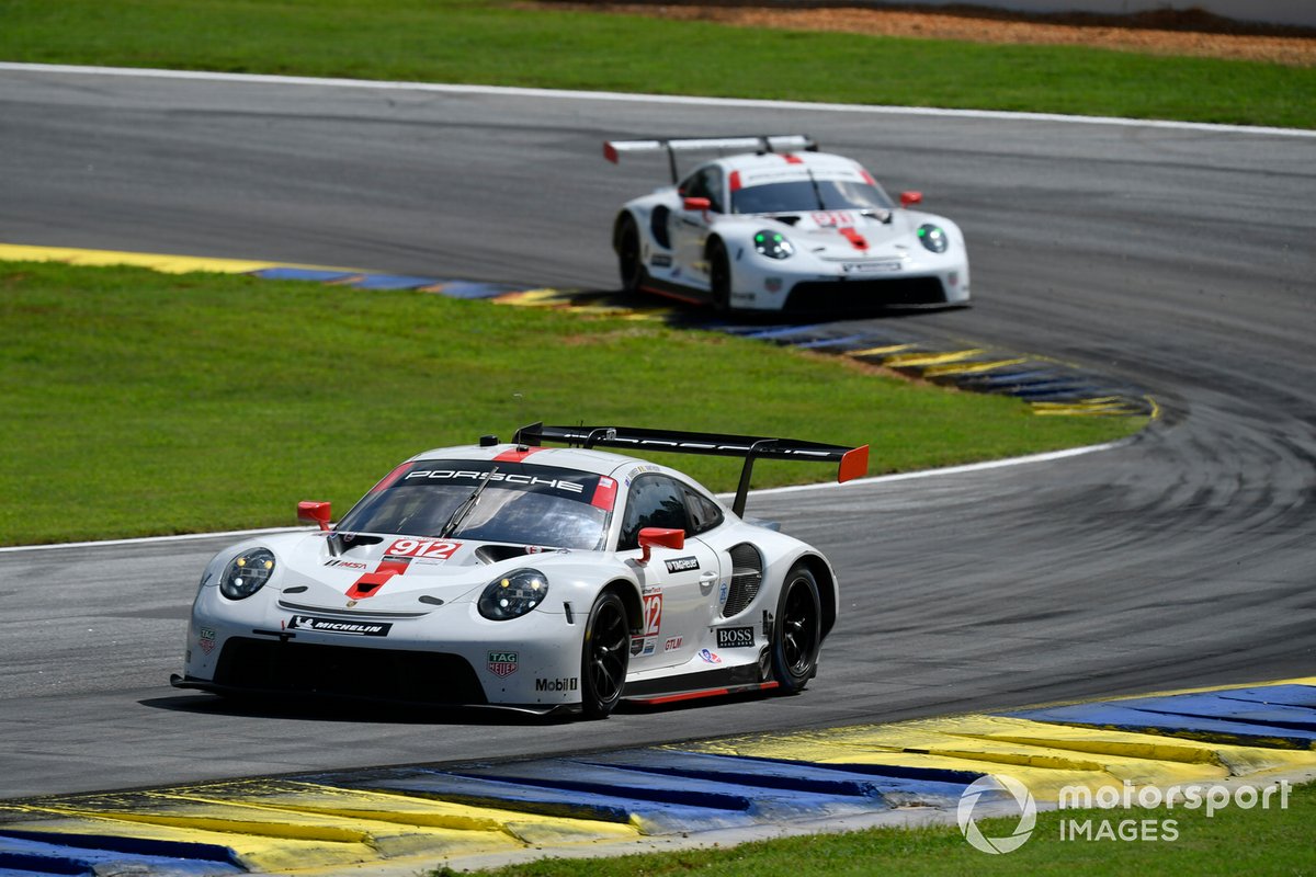 #912 Porsche GT Team Porsche 911 RSR - 19, GTLM: Laurens Vanthoor, Earl Bamber, #911 Porsche GT Team Porsche 911 RSR - 19, GTLM: Nick Tandy, Fred Makowiecki