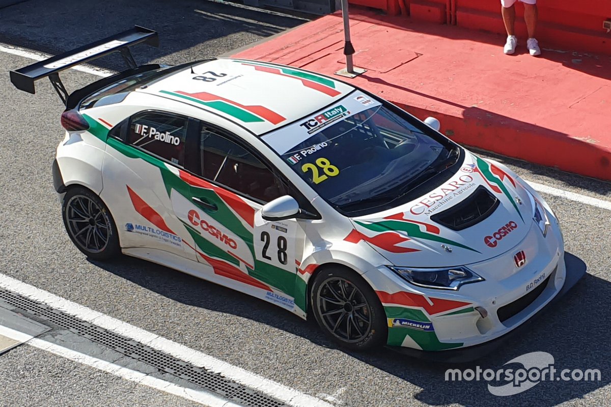 Federico Paolino, B.D. Racing, Honda Civic TCR