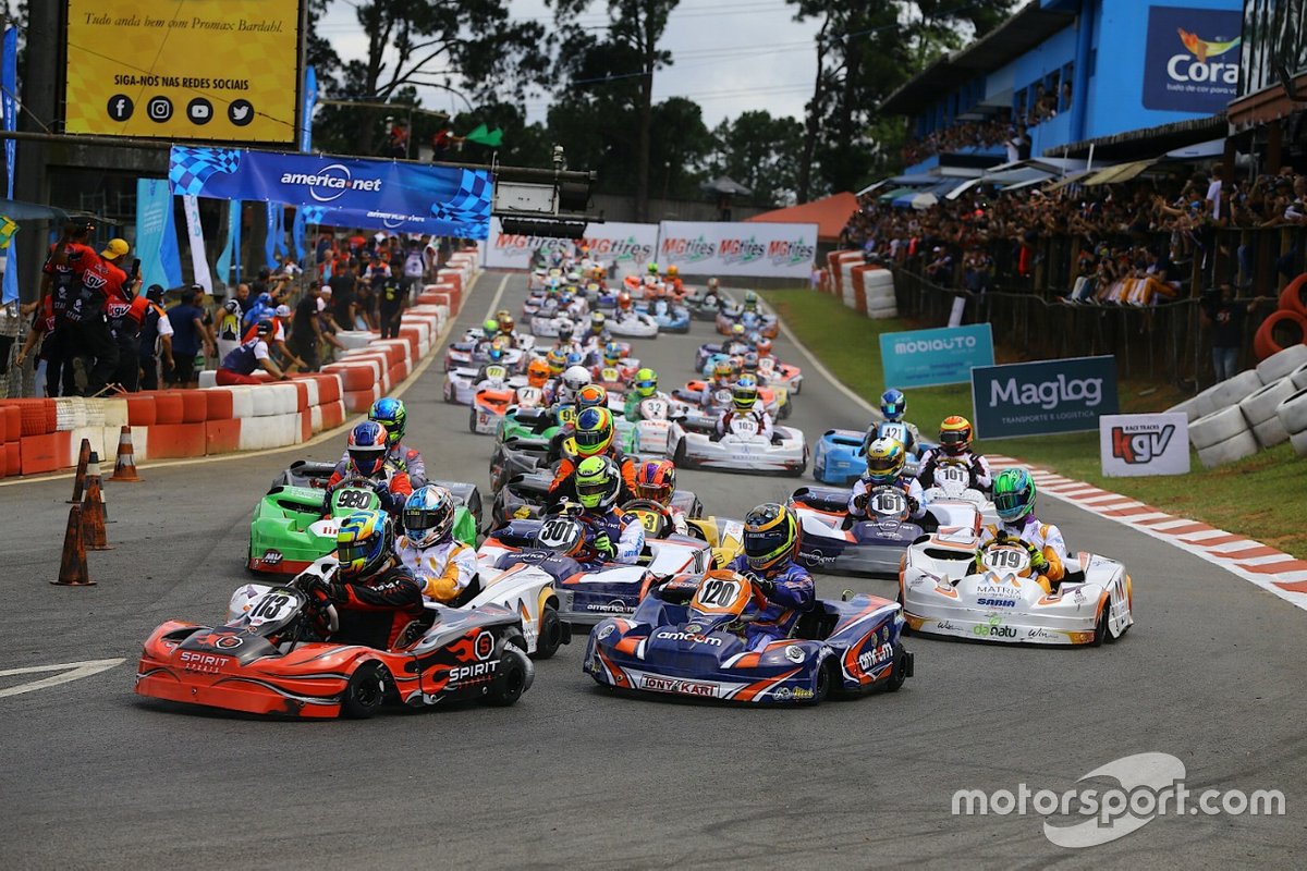 Largada das 500 Milhas de Kart 2019