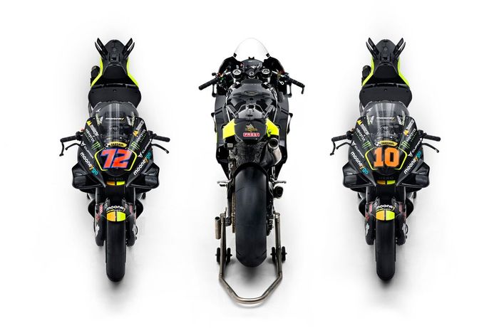 Detalle de la moto del VR46 Racing Team