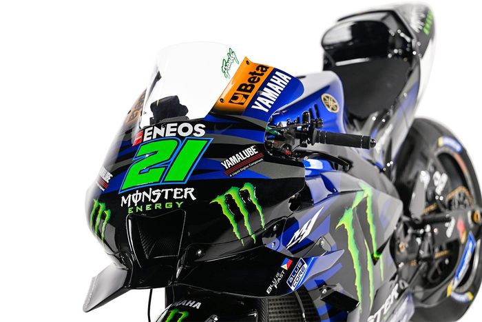 Franco Morbidelli, Yamaha Factory Racing, detalles de la moto