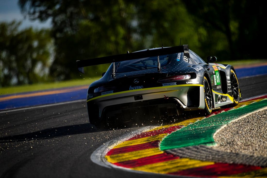 #61 Iron Lynx Mercedes-AMG LMGT3: Martin Berry, Lin Hodenius, Maxime Martin