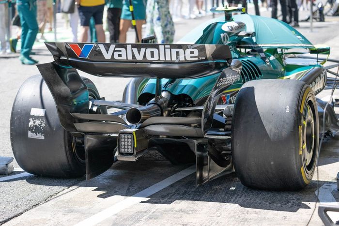 Aston Martin AMR25 technical detail