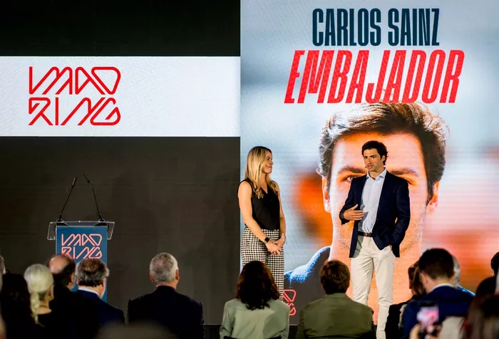 Carlos Sainz, Madring presentation 
