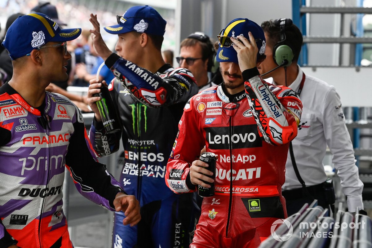 Jorge Martin, Pramac Racing, Francesco Bagnaia, Ducati Team
