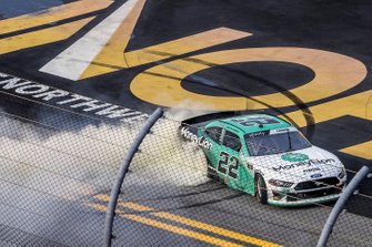 Race Winner Austin Cindric, Team Penske, Ford Mustang