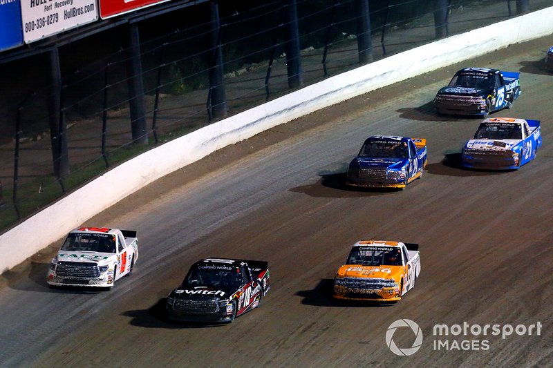 Kaz Grala, 15-40 Connection Chevrolet Silverado, Noah Gragson, Switch Toyota Tundra and Ryan Truex, Toyota Tundra