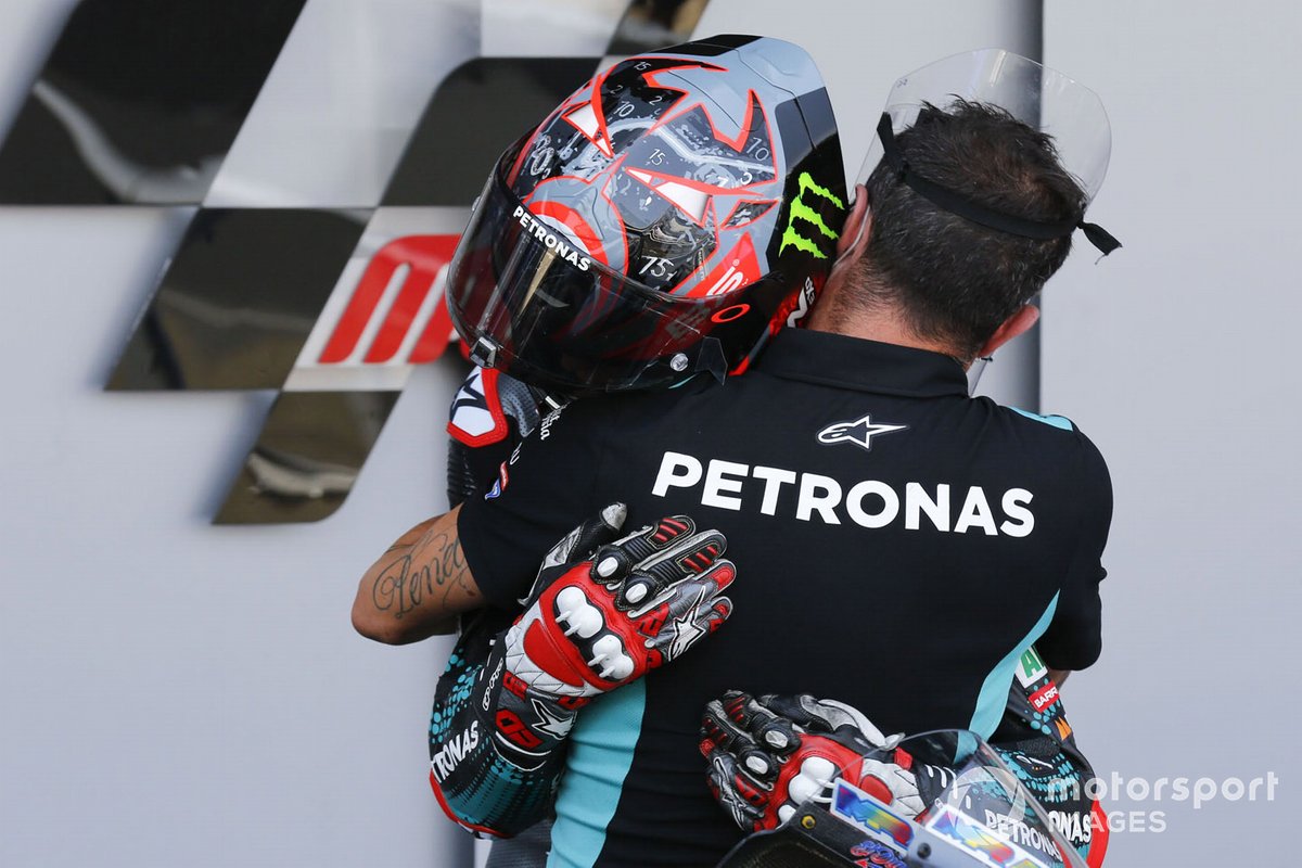 Ganador Fabio Quartararo, Petronas Yamaha SRT