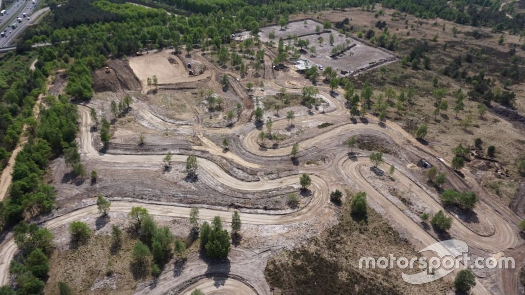 Luchtbeeld Motorsportclub Gelderland Midden