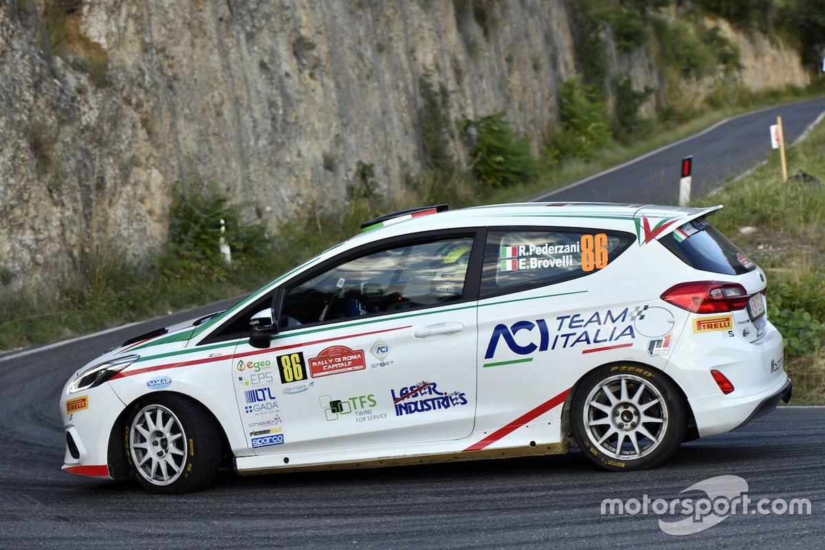 Riccardo Pederzani, Edoardo Brovelli, ACI Team Italia, Ford Fiesta Rally4