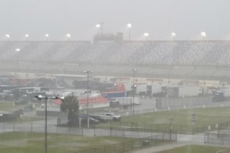 Rain in Darlington