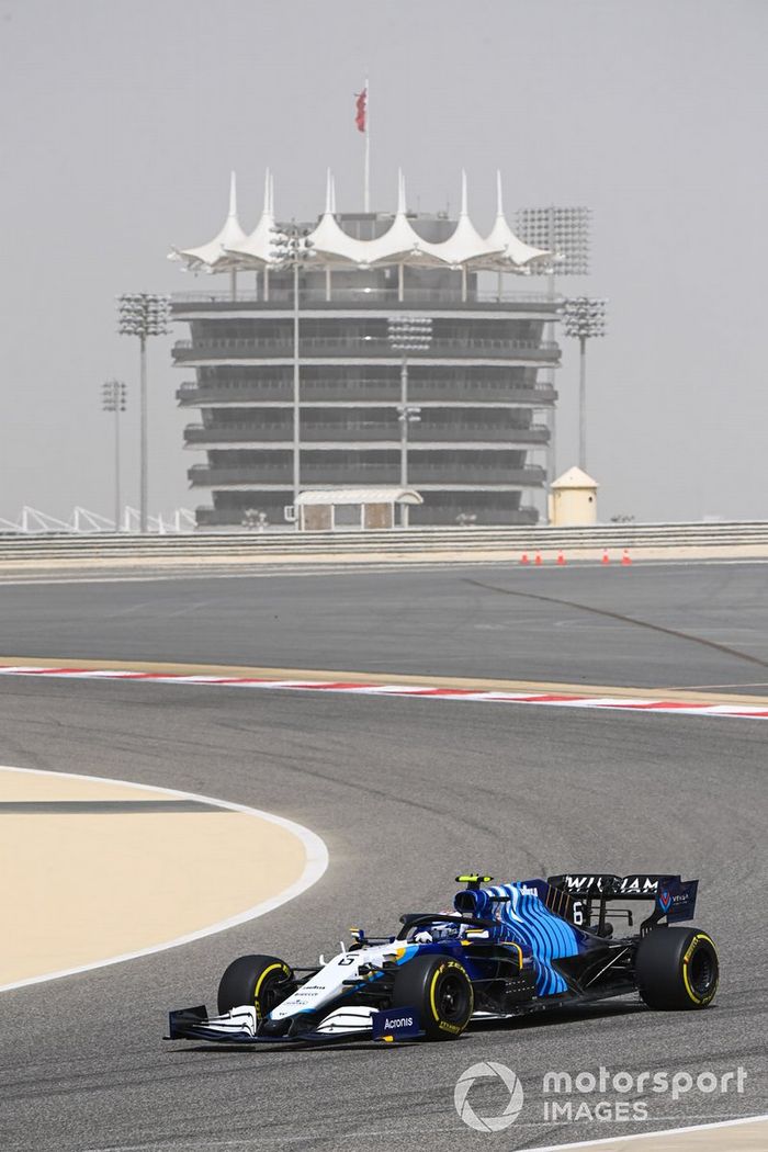 Nicholas Latifi, Williams FW43B 