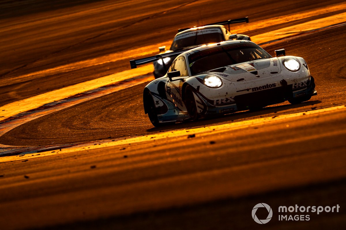 #56 Team Project 1 Porsche 911 RSR: Egidio Perfetti, Larry Ten Voorde, Jorg Bergmeister 