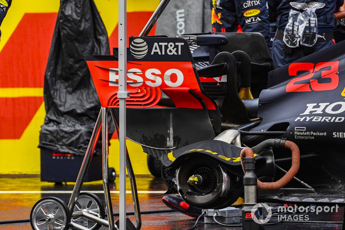 EL monoplaza de Alex Albon, Red Bull Racing RB16