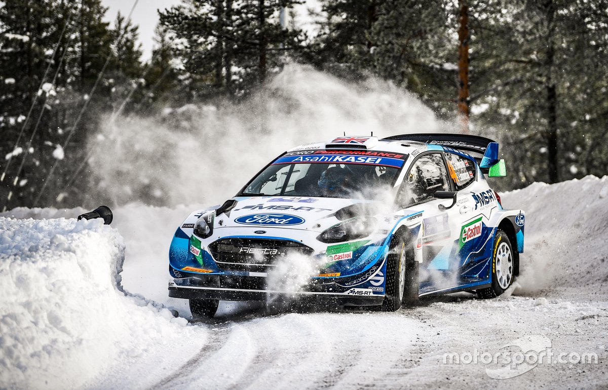 Gus Greensmith, Elliot Edmondson, M-Sport Ford WRT Ford Fiesta WRC