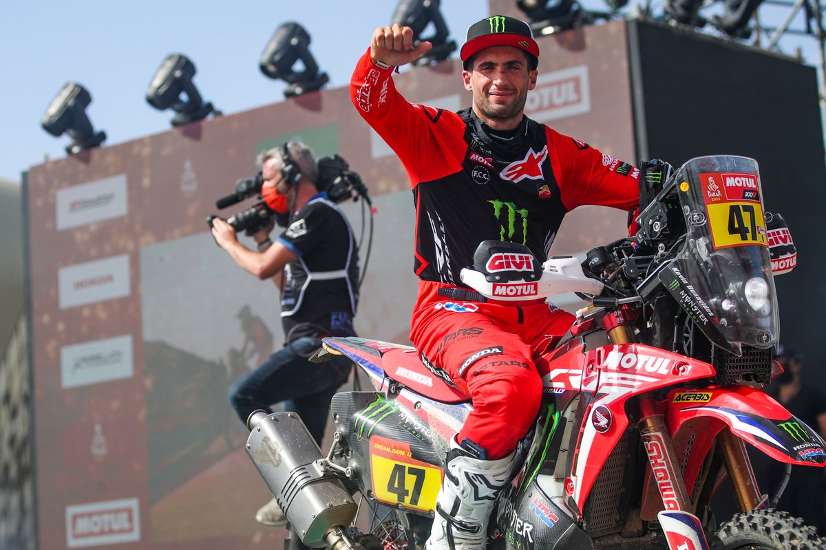 #47 Monster Energy Honda Team: Kevin Benavides