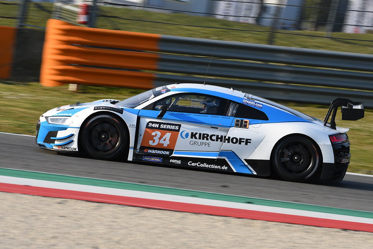 #34 Car Collection Motorsport: Johannes Kirchhoff, Gustav Edelhoff, Elmar Grimm, Audi R8 LMS GT3