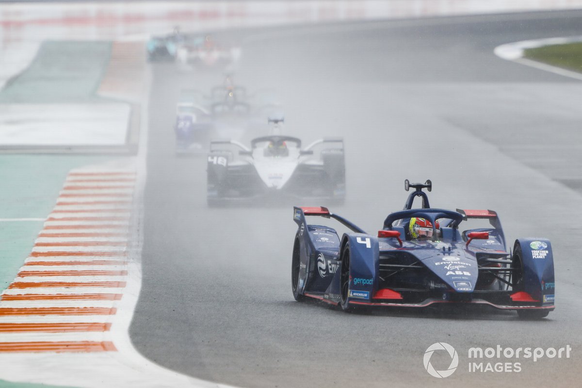 Robin Frijns, Envision Virgin Racing, Audi e-tron FE07, Edoardo Mortara, Venturi Racing, Silver Arrow 02