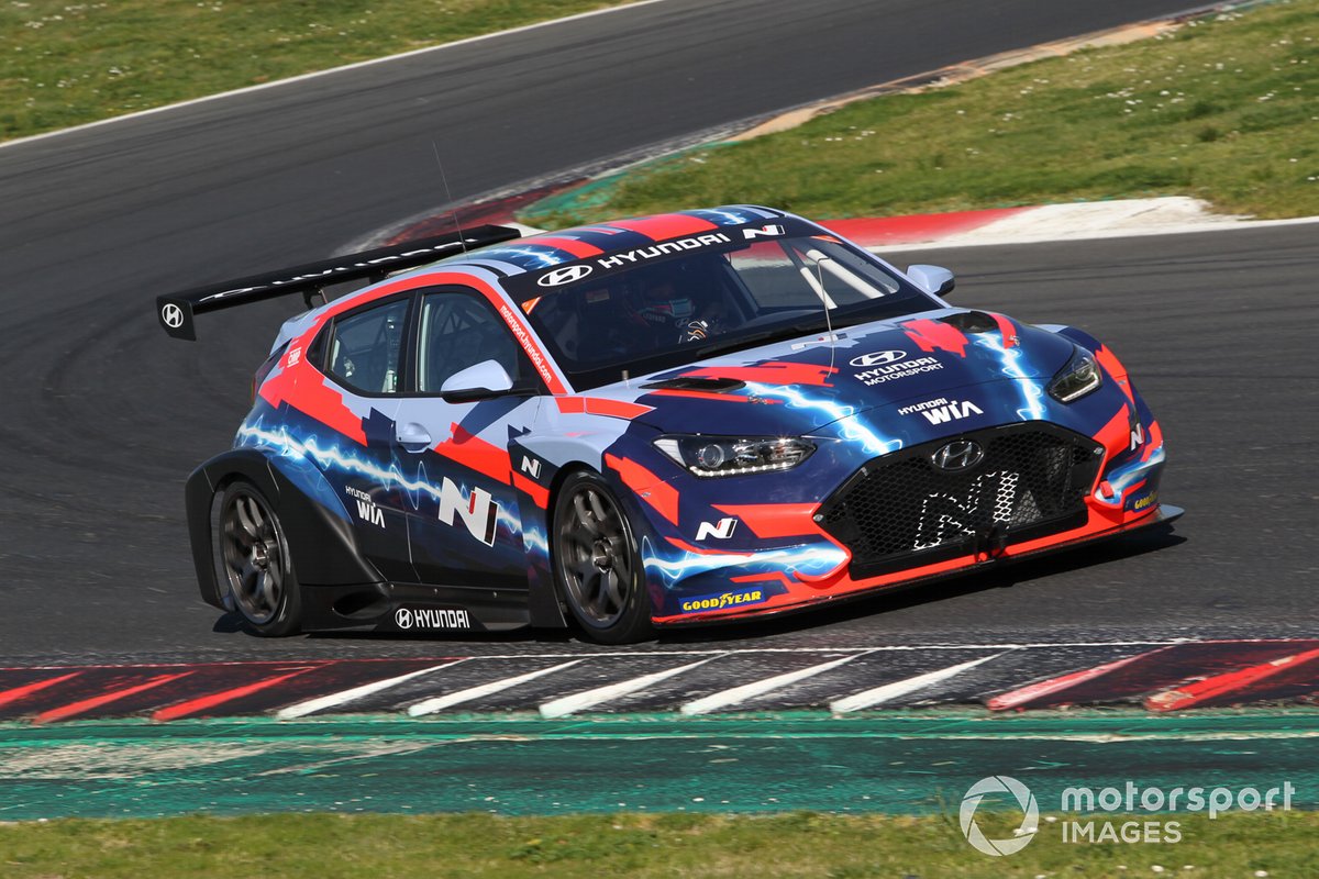 Jean-Karl Vernay, Augusto Farfus, Hyundai Motorsport, Hyundai Veloster N ETCR