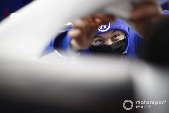 Miembros del equipo de Haas