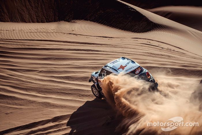 #317 X-Raid Mini JCW Rally Team Bmw: Vladimir Vasilyev, Dmitro Tsyro