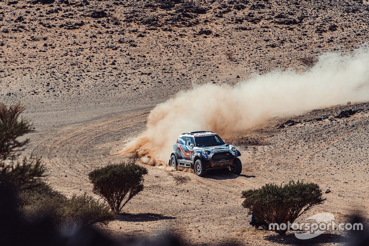 #317 X-Raid Mini JCW Rally Team Bmw: Vladimir Vasilyev, Dmitro Tsyro