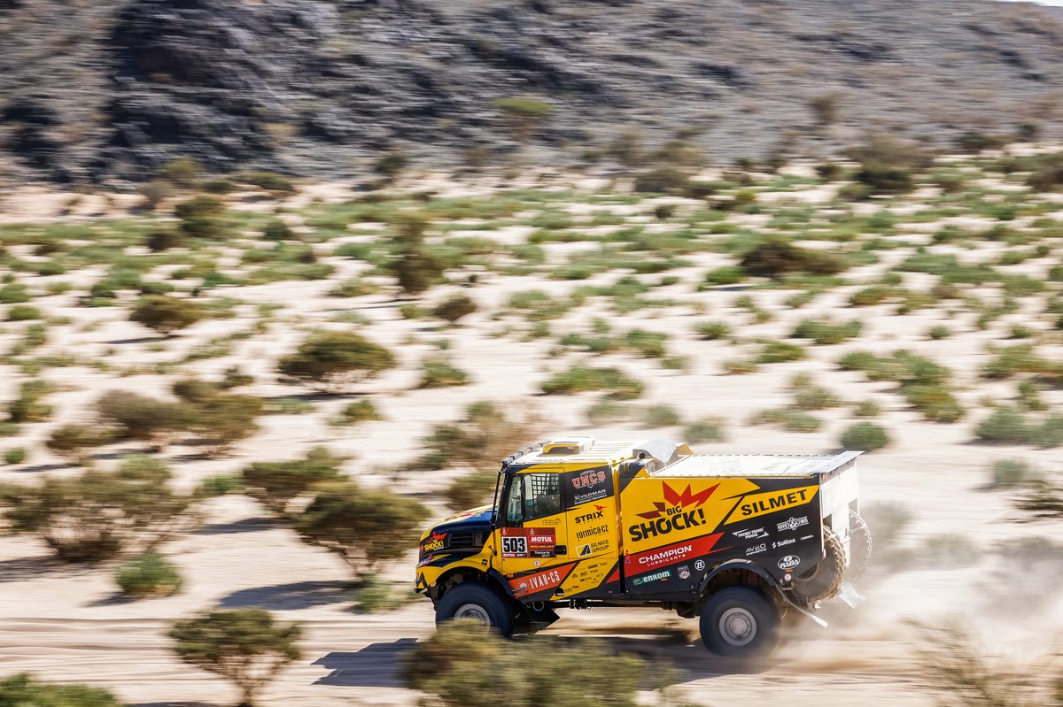 #503 Big Shock Racing Iveco: Martin Macik, Frantisek Tomasek, David Svanda