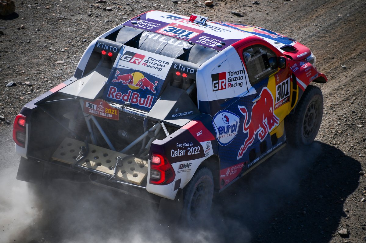 #301 Toyota Gazoo Racing: Nasser Al-Attiyah, Matthieu Baumel