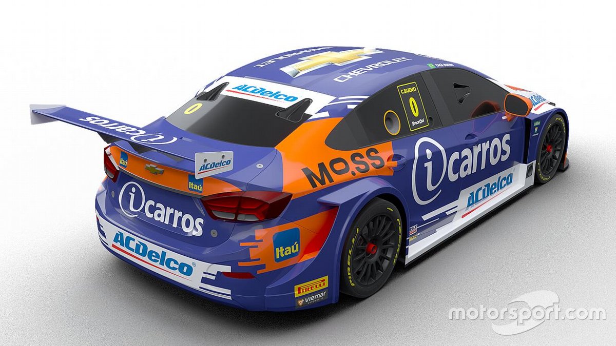 Carro de Cacá Bueno para temporada 2021 da Stock Car