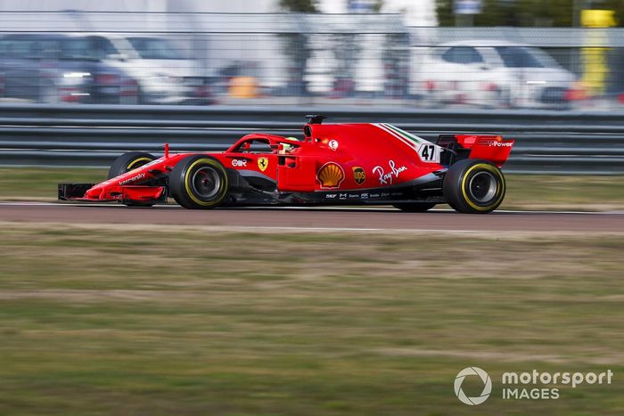 Mick Schumacher, Ferrari SF71H