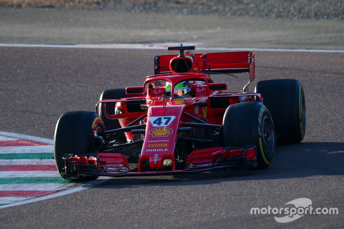 Mick Schumacher, Ferrari SF71H