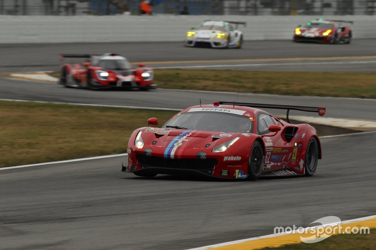#62 Risi Competizione Ferrari 488 GTE, GTLM: Alessandro Pier Guidi, Davide Rigon, Jules Gounon, James Calado