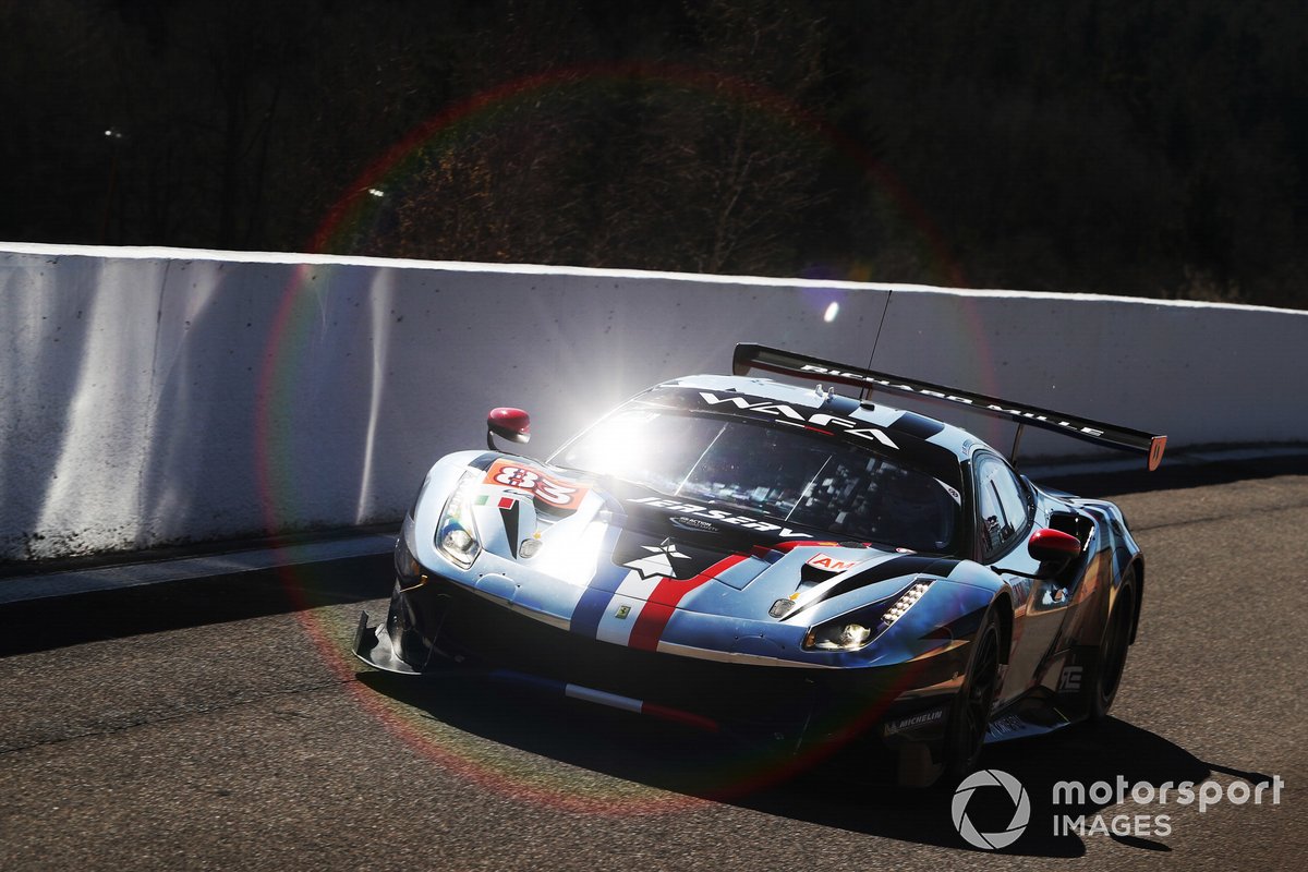 #83 AF Corse Ferrari 488 GTE EVO: Francois Perrodo, Nicklas Nielsen, Alessio Rovera