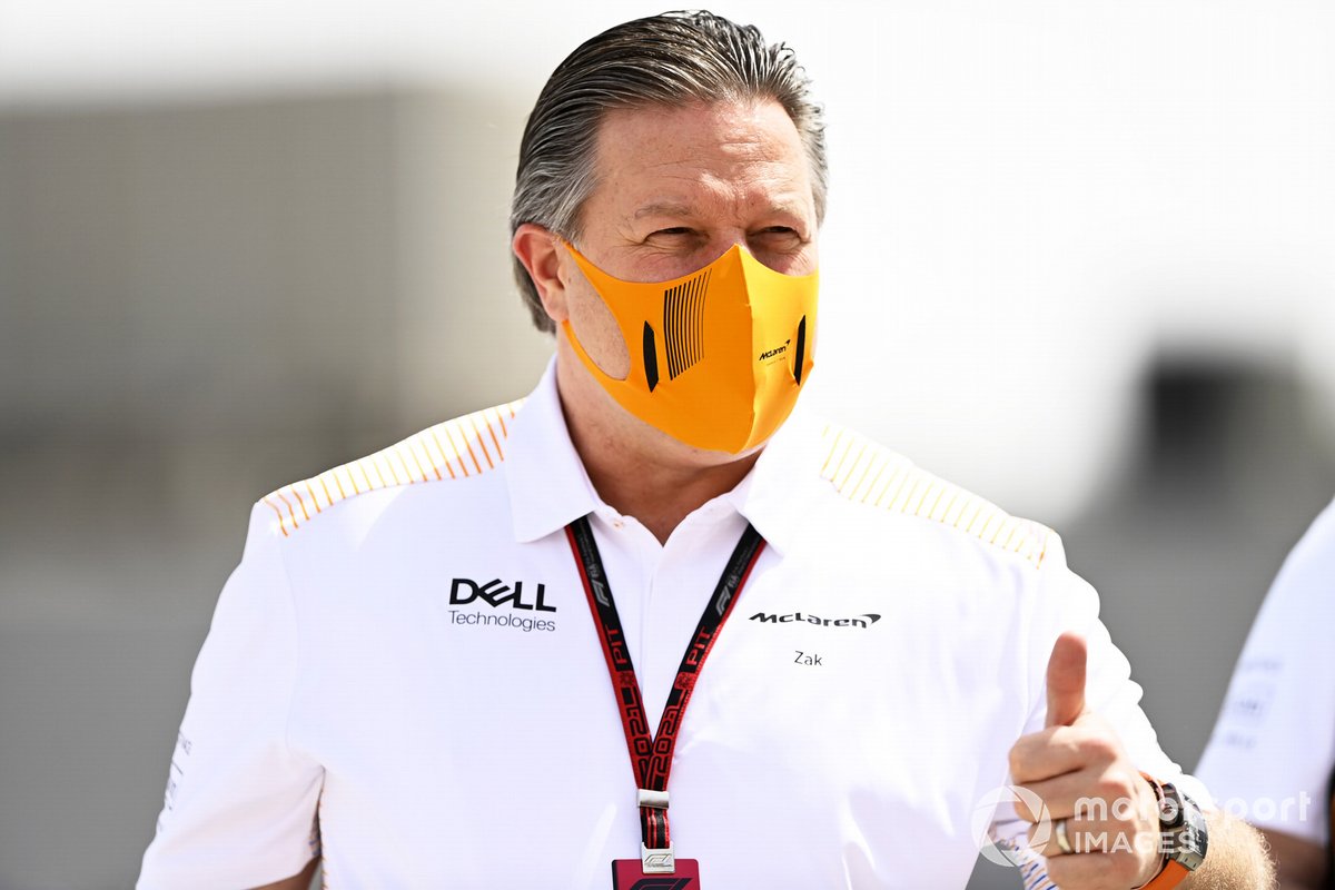 Zak Brown, CEO de McLaren Racing
