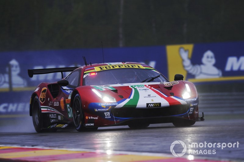 #51 AF Corse Ferrari 488 GTE EVO: Alessandro Pier Guidi, James Calado