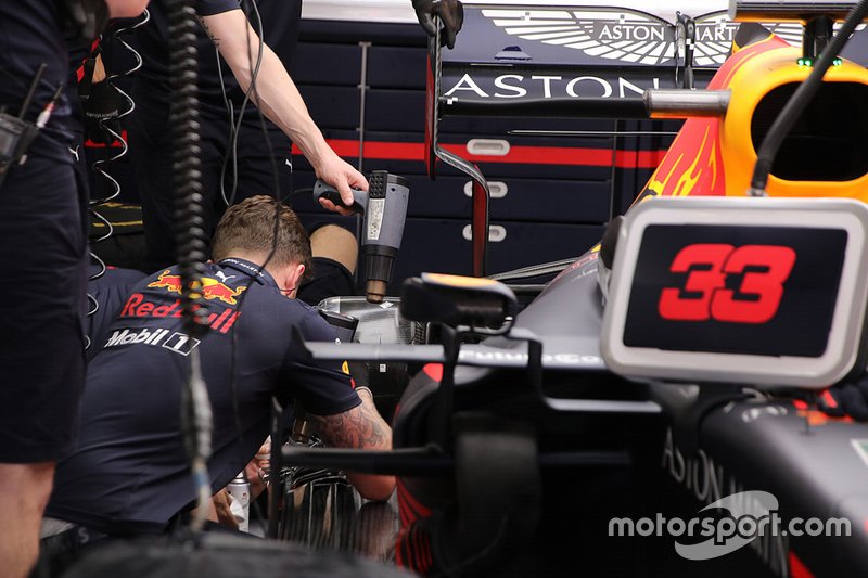 Détail technique de la Red Bull Racing