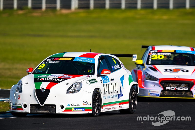 Dylan O'Keeffe, Ashley Seward Motorsport Alfa Romeo Giulietta