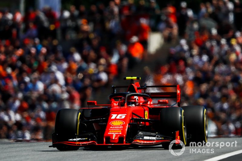 Austrian GP: Charles Leclerc, Ferrari